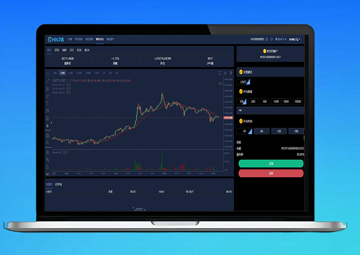 完美运营版仿火币模式交易所源码+VUE源码可二开 法币交易|币币交易|合约交易|期权交易+流动性挖矿UP理财LEO认购运营